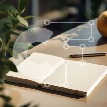 Intra Συλλεκτικό Ξύλινο Παζλ Plywood  4mm - Ανοίξτε το Notebook και το Apple στο γραφείο Σε Ξύλινο Κουτί - Διαστάσεις Puzzle: 10x10 cm – 25 κομμάτια - Image 1