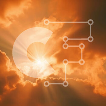 Intra Συλλεκτικό Ξύλινο Παζλ Plywood  4mm - Εκπληκτικό ηλιοβασίλεμα με πορτοκαλί και ροζ χρώματα και σύννεφα Σε Ξύλινο Κουτί - Διαστάσεις Puzzle: 10x10 cm – 25 κομμάτια - Image 1