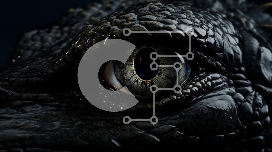 Intra Συλλεκτικό Ξύλινο Παζλ Plywood  4mm - Κοντινό πλάνο Εκφοβιστικό Μαύρο Ζώο Σε Ξύλινο Κουτί - Διαστάσεις: 10x10 cm – 25 κομμάτια