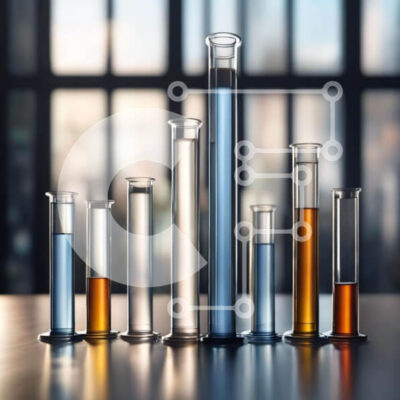 Intra Συλλεκτικό Ξύλινο Παζλ Plywood  4mm - Δοκιμαστικοί σωλήνες με διαφορετικά υγρά Σε Ξύλινο Κουτί - Διαστάσεις Puzzle: 10x10 cm – 25 κομμάτια - Image 1