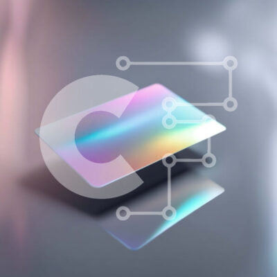 Intra Συλλεκτικό Ξύλινο Παζλ Plywood  4mm - Πολύχρωμο ολογραφικό σχέδιο σε πιστωτική κάρτα Σε Ξύλινο Κουτί - Διαστάσεις: 10x10 cm – 25 κομμάτια - Image 1