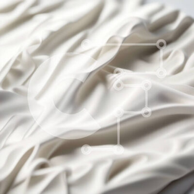 Intra Συλλεκτικό Ξύλινο Παζλ Plywood 4mm - Πολυτελές και κομψό κοντινό πλάνο από ζαρωμένο μεταξωτό ύφασμα Σε Ξύλινο Κουτί - Διαστάσεις Puzzle: 10x10 cm – 25 κομμάτια - Image 1