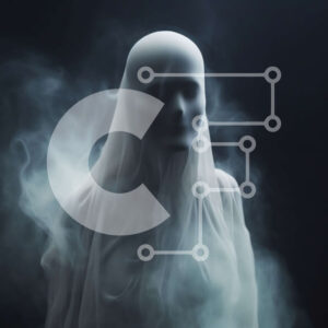 Intra Συλλεκτικό Ξύλινο Παζλ Plywood  4mm - Φιγούρα σαν φάντασμα στον καπνό Σε Ξύλινο Κουτί - Διαστάσεις Puzzle: 10x10 cm – 25 κομμάτια