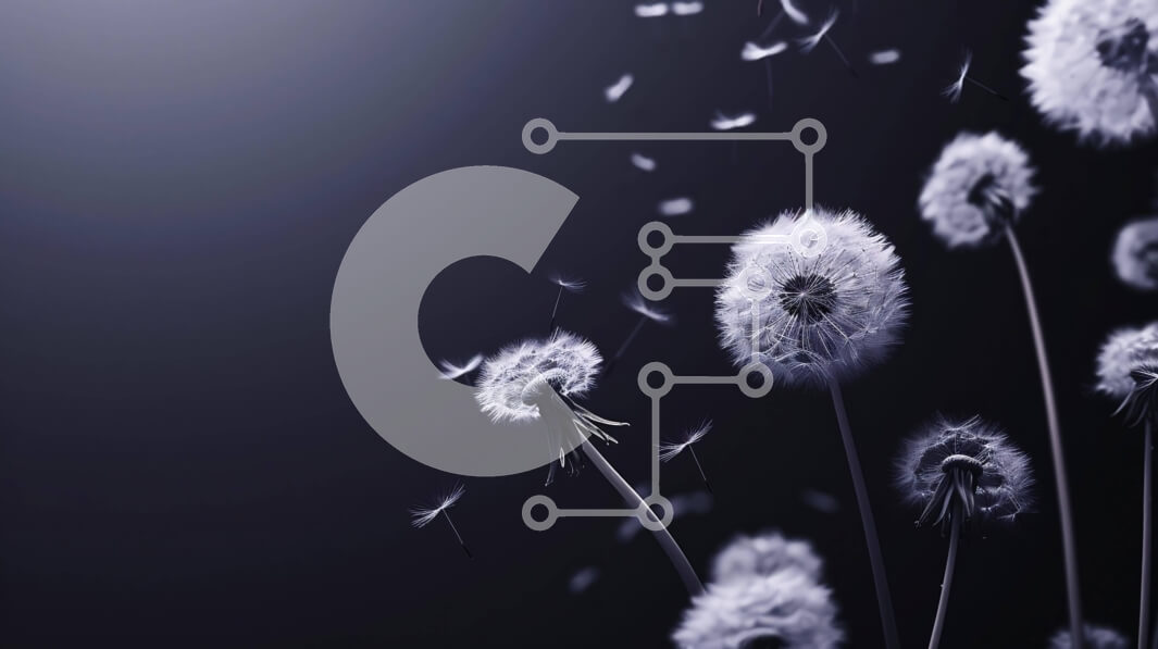 Intra Συλλεκτικό Ξύλινο Παζλ Plywood  4mm - Λουλούδια πικραλίδας που φυσούν στον άνεμο Σε Ξύλινο Κουτί - Διαστάσεις: 10x10 cm – 25 κομμάτια