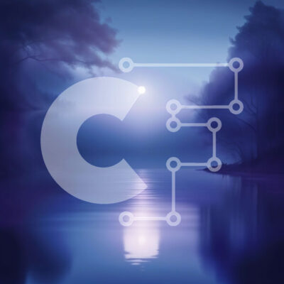 Intra Συλλεκτικό Ξύλινο Παζλ Plywood  4mm - Απόκοσμη και μυστηριώδης εικόνα ενός δάσους τη νύχτα με πανσέληνο Σε Ξύλινο Κουτί - Διαστάσεις: 10x10 cm – 25 κομμάτια - Image 1