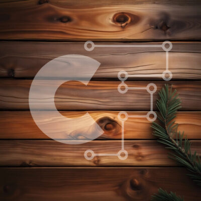 Intra Συλλεκτικό Ξύλινο Παζλ Plywood  4mm - Ρουστίκ ξύλινο φόντο με φυσικά στοιχεία πεύκου Σε Ξύλινο Κουτί - Διαστάσεις: 10x10 cm – 25 κομμάτια - Image 1