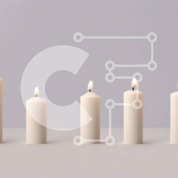 Intra Συλλεκτικό Ξύλινο Παζλ Plywood  4mm - Σειρά από αναμμένα λευκά κεριά για διάφορους σκοπούς Σε Ξύλινο Κουτί - Διαστάσεις Puzzle: 10x10 cm – 25 κομμάτια - Image 1