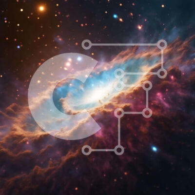 Intra Συλλεκτικό Ξύλινο Παζλ Plywood 4mm - Σπειροειδής νεφέλωμα στον Αστερισμό του Σκορπιού Σε Ξύλινο Κουτί - Διαστάσεις Puzzle: 10x10 cm – 25 κομμάτια - Image 1