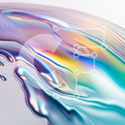 Intra Συλλεκτικό Ξύλινο Παζλ Plywood  4mm - Ζωντανή και δυναμική αφηρημένη εικόνα του στροβιλιζόμενου υγρού Σε Ξύλινο Κουτί - Διαστάσεις Puzzle: 10x10 cm – 25 κομμάτια - Image 1