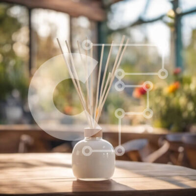 Intra Συλλεκτικό Ξύλινο Παζλ Plywood  4mm - Λευκό βάζο με ξύλινη βάση σε ξύλινο τραπέζι Σε Ξύλινο Κουτί - Διαστάσεις Puzzle: 10x10 cm – 25 κομμάτια - Image 1