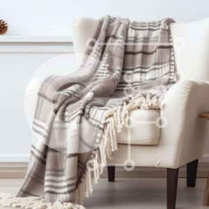 Intra Συλλεκτικό Ξύλινο Παζλ Plywood  4mm - Άνετο σαλόνι με λευκή καρέκλα, μαξιλάρια και κεριά Σε Ξύλινο Κουτί - Διαστάσεις Puzzle: 10x10 cm – 25 κομμάτια