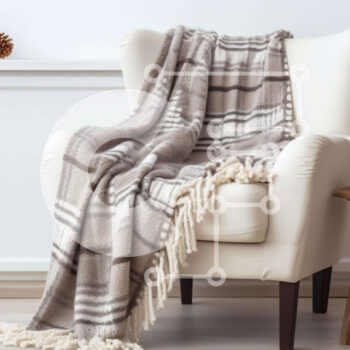 Intra Συλλεκτικό Ξύλινο Παζλ Plywood  4mm - Άνετο σαλόνι με λευκή καρέκλα, μαξιλάρια και κεριά Σε Ξύλινο Κουτί - Διαστάσεις Puzzle: 10x10 cm – 25 κομμάτια - Image 1