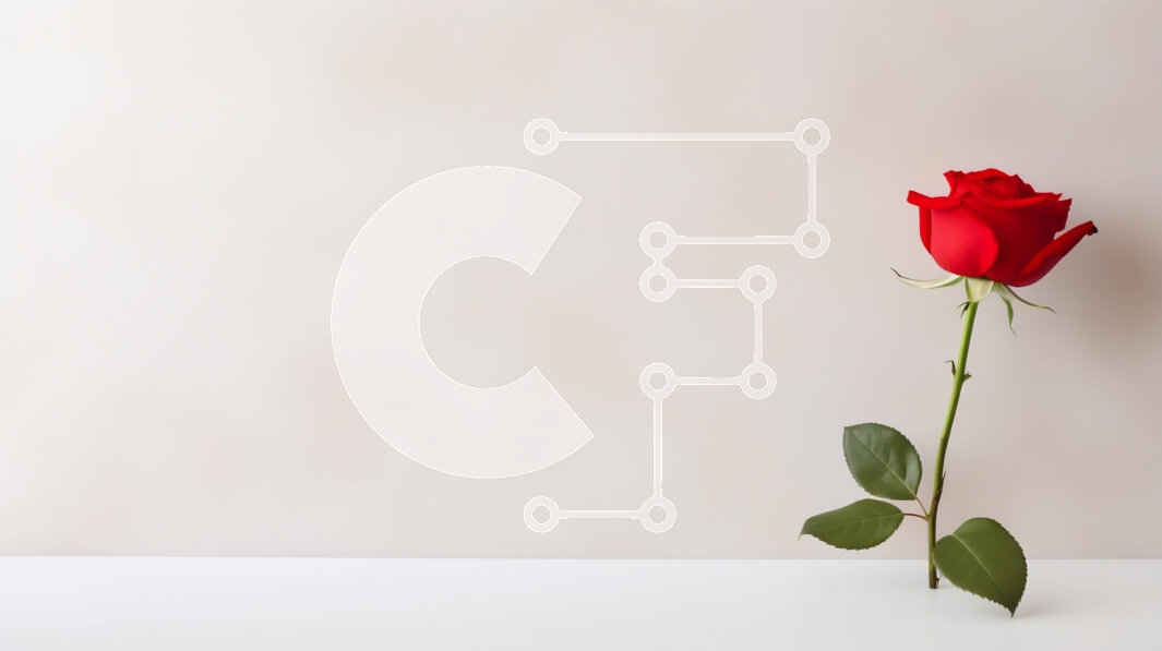 Intra Συλλεκτικό Ξύλινο Παζλ Plywood  4mm - Μονό κόκκινο τριαντάφυλλο σε υπόλευκο φόντο Σε Ξύλινο Κουτί - Διαστάσεις: 10x10 cm – 25 κομμάτια