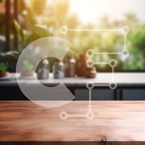 Intra Συλλεκτικό Ξύλινο Παζλ Plywood  4mm - Ήσυχο και γαλήνιο ξύλινο τραπέζι σε δάσος Σε Ξύλινο Κουτί - Διαστάσεις: 10x10 cm – 25 κομμάτια - Image 1