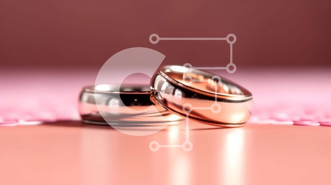 Intra Συλλεκτικό Ξύλινο Παζλ Plywood  4mm - Εκπληκτικές βέρες σε ροζ φόντο Σε Ξύλινο Κουτί - Διαστάσεις Puzzle: 10x10 cm – 25 κομμάτια