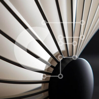 Intra Συλλεκτικό Ξύλινο Παζλ Plywood  4mm - Κοντινή όψη ενός καλλίγραμμου μεταλλικού ή γυάλινου αντικειμένου Σε Ξύλινο Κουτί - Διαστάσεις: 10x10 cm – 25 κομμάτια - Image 1