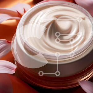 Intra Συλλεκτικό Ξύλινο Παζλ Plywood  4mm - Πολυτελής κρέμα ομορφιάς με λεπτό ροζ λουλούδι Σε Ξύλινο Κουτί - Διαστάσεις Puzzle: 10x10 cm – 25 κομμάτια