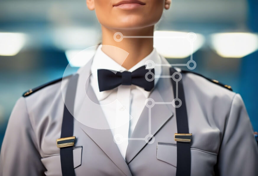 Intra Συλλεκτικό Ξύλινο Παζλ Plywood  4mm - Γυναίκα με στολή Σε Ξύλινο Κουτί - Διαστάσεις Puzzle: 10x10 cm – 25 κομμάτια