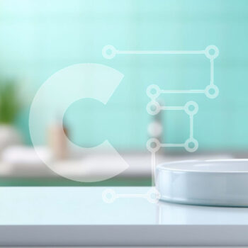 Intra Συλλεκτικό Ξύλινο Παζλ Plywood  4mm - Λευκός κεραμικός νεροχύτης σε λευκό μαρμάρινο πάγκο Σε Ξύλινο Κουτί - Διαστάσεις Puzzle: 10x10 cm – 25 κομμάτια - Image 1