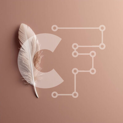 Intra Συλλεκτικό Ξύλινο Παζλ Plywood 4mm - Όμορφη εικόνα ενός λευκού φτερού σε ανοιχτό μπεζ φόντο Σε Ξύλινο Κουτί - Διαστάσεις: 10x10 cm – 25 κομμάτια - Image 1