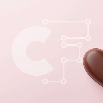 Intra Συλλεκτικό Ξύλινο Παζλ Plywood  4mm - Μπάρες σοκολάτας σε σχήμα καρδιάς σε ροζ φόντο Σε Ξύλινο Κουτί - Διαστάσεις Puzzle: 10x10 cm – 25 κομμάτια - Image 1