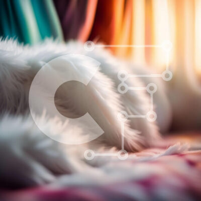 Intra Συλλεκτικό Ξύλινο Παζλ Plywood  4mm - Άνετη και πολυτελής λευκή γούνινη κουβέρτα στο κρεβάτι με το φως του ήλιου Σε Ξύλινο Κουτί - Διαστάσεις Puzzle: 10x10 cm – 25 κομμάτια - Image 1