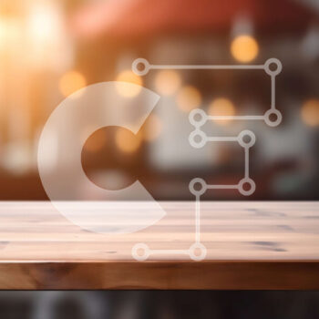 Intra Συλλεκτικό Ξύλινο Παζλ Plywood  4mm - Ξύλινο τραπέζι με λευκό τραπεζομάντιλο σε εστιατόριο ή καφέ Σε Ξύλινο Κουτί - Διαστάσεις Puzzle: 10x10 cm – 25 κομμάτια - Image 1