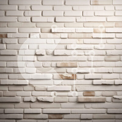 Intra Συλλεκτικό Ξύλινο Παζλ Plywood  4mm - Υφή και ανθεκτικότητα: Κοντινό πλάνο ενός ξεπερασμένου λευκού τοίχου από τούβλα Σε Ξύλινο Κουτί - Διαστάσεις Puzzle: 10x10 cm – 25 κομμάτια - Image 1