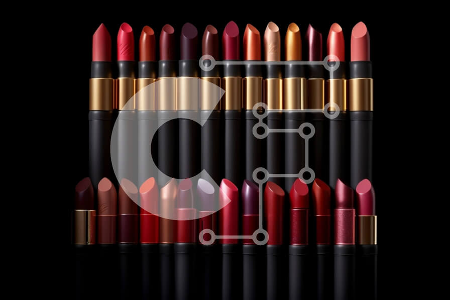 Intra Συλλεκτικό Ξύλινο Παζλ Plywood  4mm - Εκπληκτική εικόνα κραγιόν σε κόκκινο, πορτοκαλί και χρυσό αποχρώσεις Σε Ξύλινο Κουτί - Διαστάσεις Puzzle: 10x10 cm – 25 κομμάτια