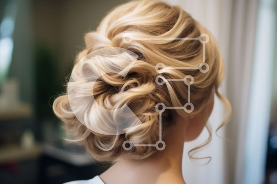 Intra Συλλεκτικό Ξύλινο Παζλ Plywood  4mm - Όμορφη νύφη που θαυμάζει τον εαυτό της στον καθρέφτη Σε Ξύλινο Κουτί - Διαστάσεις Puzzle: 10x10 cm – 25 κομμάτια