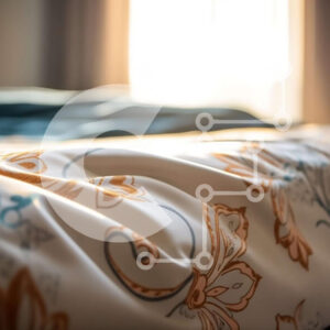 Intra Συλλεκτικό Ξύλινο Παζλ Plywood  4mm - Άνετο υπνοδωμάτιο με κλινοσκεπάσματα με λουλούδια και φυσικό φως Σε Ξύλινο Κουτί - Διαστάσεις Puzzle: 10x10 cm – 25 κομμάτια