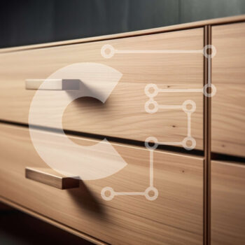 Intra Συλλεκτικό Ξύλινο Παζλ Plywood  4mm - Ξύλινη συρταριέρα με έξι συρτάρια σε φυσικό φινίρισμα Σε Ξύλινο Κουτί - Διαστάσεις Puzzle: 10x10 cm – 25 κομμάτια - Image 1