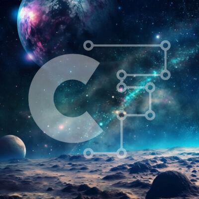 Intra Συλλεκτικό Ξύλινο Παζλ Plywood  4mm - Εκπληκτική θέα του Πολύχρωμου Γαλαξία με αστέρια και πλανήτες Σε Ξύλινο Κουτί - Διαστάσεις: 10x10 cm – 25 κομμάτια - Image 1