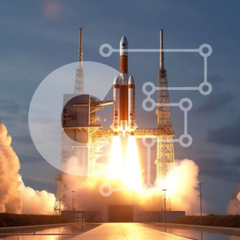 Intra Συλλεκτικό Ξύλινο Παζλ Plywood  4mm - Το SpaceX Falcon 9 εκτοξεύει την αποστολή φορτίου στον Διεθνή Διαστημικό Σταθμό Σε Ξύλινο Κουτί - Διαστάσεις Puzzle: 10x10 cm – 25 κομμάτια - Image 1