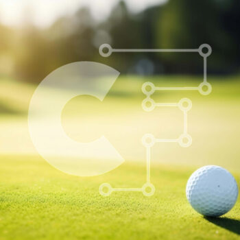 Intra Συλλεκτικό Ξύλινο Παζλ Plywood  4mm - Μπάλα του γκολφ, μπλουζάκι και κλαμπ στο γρασίδι Σε Ξύλινο Κουτί - Διαστάσεις Puzzle: 10x10 cm – 25 κομμάτια - Image 1