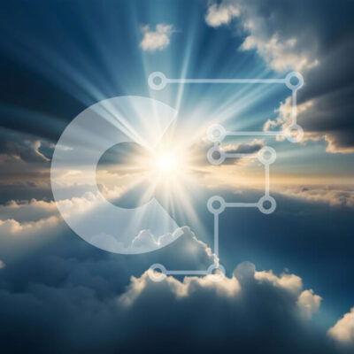 Intra Συλλεκτικό Ξύλινο Παζλ Plywood  4mm - Εκπληκτική εικόνα μιας ανατολής πάνω από τα σύννεφα Σε Ξύλινο Κουτί - Διαστάσεις: 10x10 cm – 25 κομμάτια - Image 1