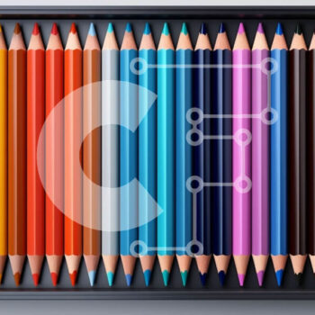 Intra Συλλεκτικό Ξύλινο Παζλ Plywood 4mm - Color Pencils Box - Ζωντανά χρώματα για δημιουργικά έργα Σε Ξύλινο Κουτί - Διαστάσεις Puzzle: 10x10 cm – 25 κομμάτια - Image 1