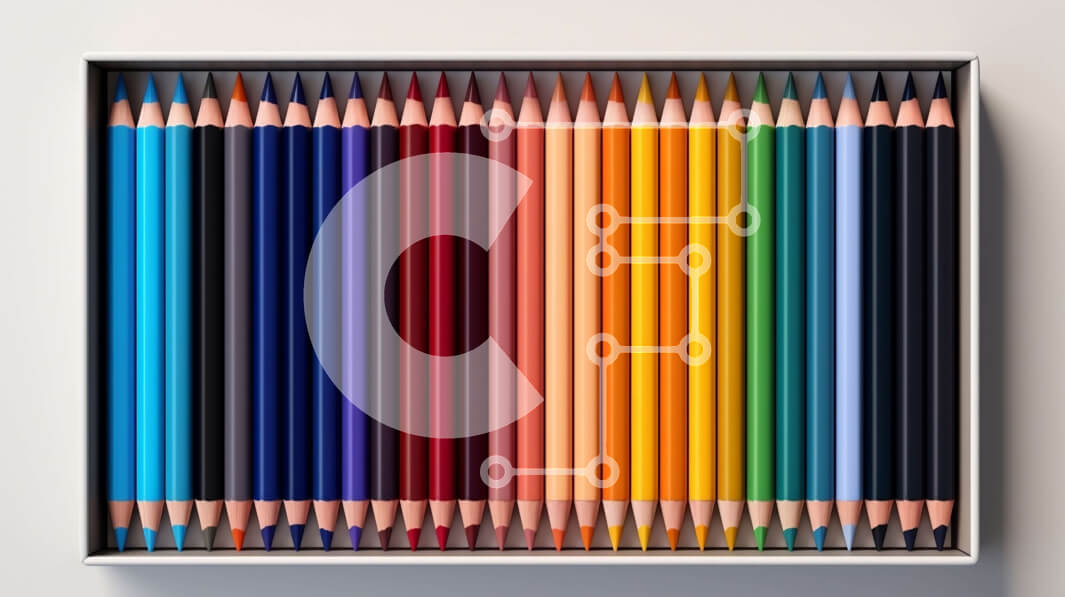 Intra Συλλεκτικό Ξύλινο Παζλ Plywood  4mm - Πολύχρωμα μολύβια σε κουτί Σε Ξύλινο Κουτί - Διαστάσεις: 10x10 cm – 25 κομμάτια