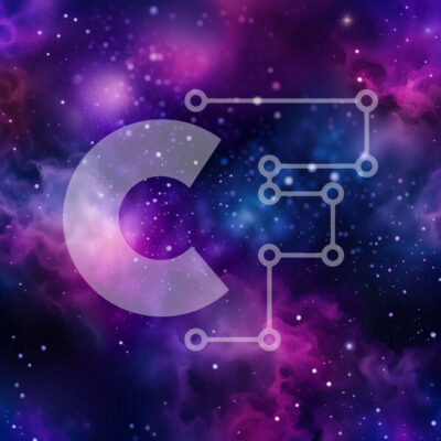 Intra Συλλεκτικό Ξύλινο Παζλ Plywood  4mm - Εκπληκτική εικόνα ενός πολύχρωμου νεφελώματος με διάσπαρτα αστέρια Σε Ξύλινο Κουτί - Διαστάσεις Puzzle: 10x10 cm – 25 κομμάτια - Image 1