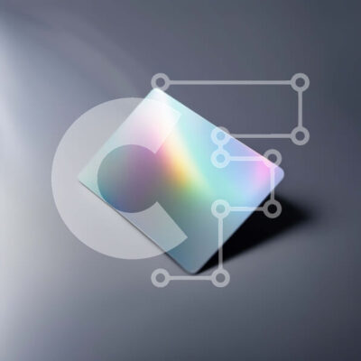 Intra Συλλεκτικό Ξύλινο Παζλ Plywood  4mm - Εκπληκτική ολογραφική κάρτα με ζωηρά χρώματα και ιριδίζον σχέδιο Σε Ξύλινο Κουτί - Διαστάσεις Puzzle: 10x10 cm – 25 κομμάτια - Image 1