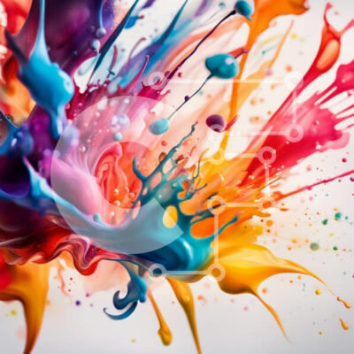 Intra Συλλεκτικό Ξύλινο Παζλ Plywood  4mm - Ζωντανή και δυναμική φωτογραφία με βαφή Σε Ξύλινο Κουτί - Διαστάσεις Puzzle: 10x10 cm – 25 κομμάτια - Image 1