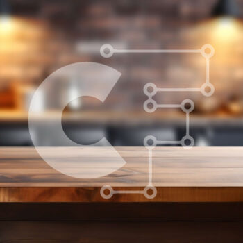 Intra Συλλεκτικό Ξύλινο Παζλ Plywood  4mm - Ξύλινη μπλούζα μπαρ με καφέ δερμάτινο σκαμπό μπαρ σε εσωτερικό τοίχο από τούβλα Σε Ξύλινο Κουτί - Διαστάσεις Puzzle: 10x10 cm – 25 κομμάτια - Image 1