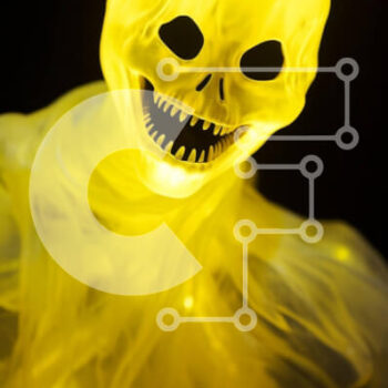 Intra Συλλεκτικό Ξύλινο Παζλ Plywood  4mm - Μάσκα τρόμου με έντονο φωτισμό Σε Ξύλινο Κουτί - Διαστάσεις Puzzle: 10x10 cm – 25 κομμάτια - Image 1