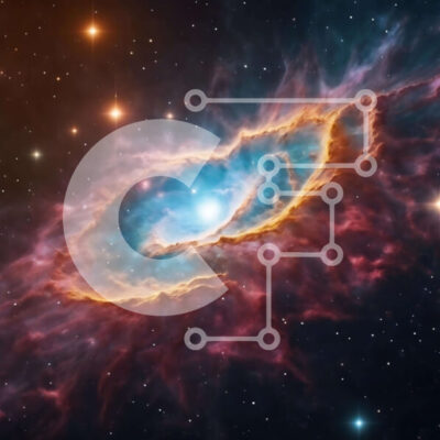 Intra Συλλεκτικό Ξύλινο Παζλ Plywood  4mm - Νεφέλωμα δακτυλίου στον αστερισμό του Κύκνου Σε Ξύλινο Κουτί - Διαστάσεις Puzzle: 10x10 cm – 25 κομμάτια - Image 1