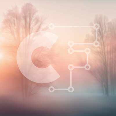 Intra Συλλεκτικό Ξύλινο Παζλ Plywood  4mm - Εκπληκτική θέα στο ηλιοβασίλεμα με γυμνά δέντρα και ζωντανό ουρανό Σε Ξύλινο Κουτί - Διαστάσεις: 10x10 cm – 25 κομμάτια - Image 1