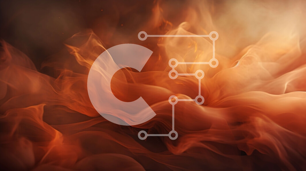 Intra Συλλεκτικό Ξύλινο Παζλ Plywood  4mm - Κοντινό πλάνο μιας φλόγας που τρεμοπαίζει με πορτοκαλί και κίτρινες αποχρώσεις Σε Ξύλινο Κουτί - Διαστάσεις Puzzle: 10x10 cm – 25 κομμάτια