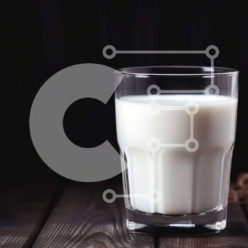 Intra Συλλεκτικό Ξύλινο Παζλ Plywood  4mm - Ποτήρι γάλα σε ξύλινο τραπέζι Σε Ξύλινο Κουτί - Διαστάσεις Puzzle: 10x10 cm – 25 κομμάτια - Image 1