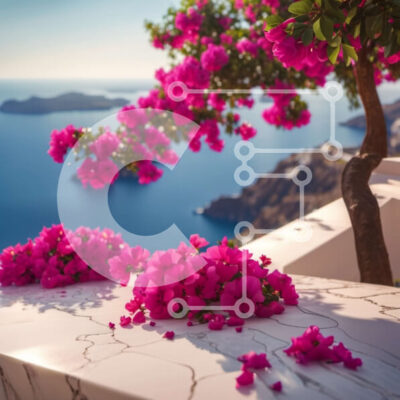 Intra Συλλεκτικό Ξύλινο Παζλ Plywood  4mm - Τοπίο που κόβει την ανάσα με καταγάλανο ουρανό και βουνά Σε Ξύλινο Κουτί - Διαστάσεις: 10x10 cm – 25 κομμάτια - Image 1