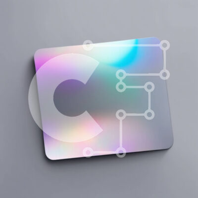 Intra Συλλεκτικό Ξύλινο Παζλ Plywood  4mm - Ζωντανή και εντυπωσιακή αφηρημένη φωτογραφία με μεταλλική λάμψη Σε Ξύλινο Κουτί - Διαστάσεις Puzzle: 10x10 cm – 25 κομμάτια - Image 1