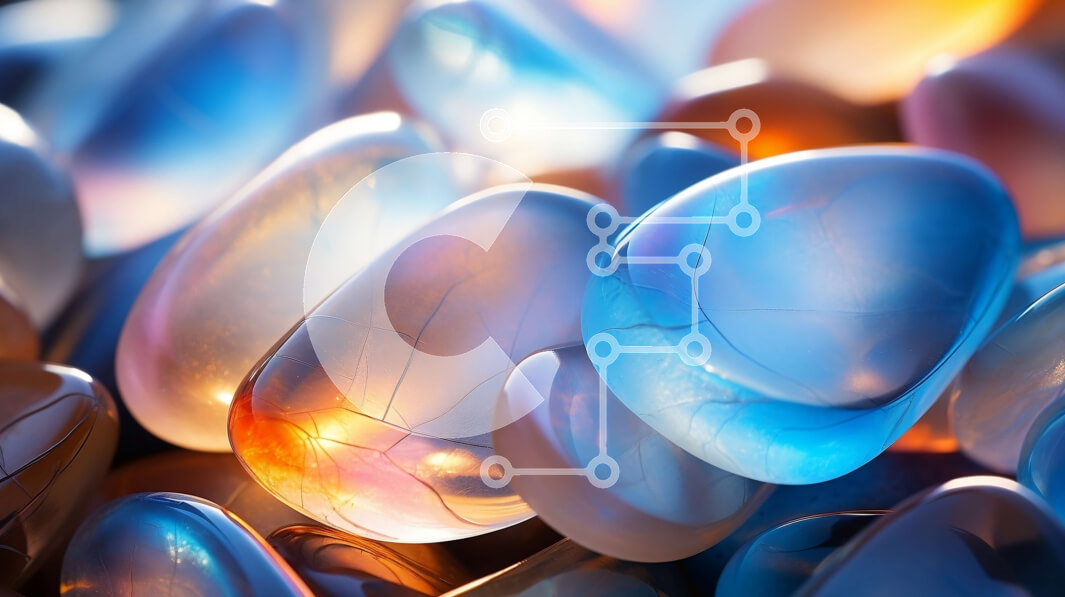 Intra Συλλεκτικό Ξύλινο Παζλ Plywood  4mm - Πολύχρωμα και παιχνιδιάρικα μάρμαρα σε ένα σωρό Σε Ξύλινο Κουτί - Διαστάσεις Puzzle: 10x10 cm – 25 κομμάτια